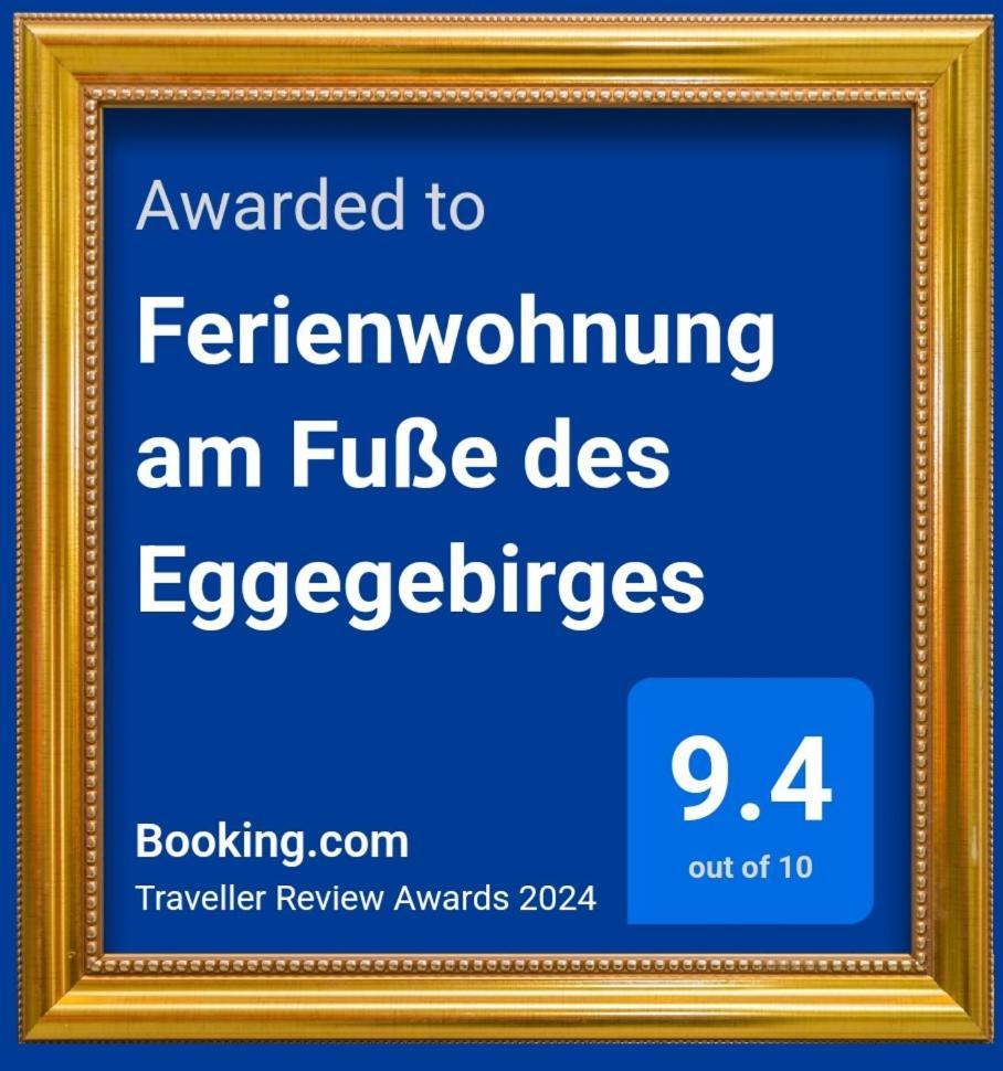 Ferienwohnung Am Fusse Des Eggegebirges Bad Driburg Eksteriør bilde